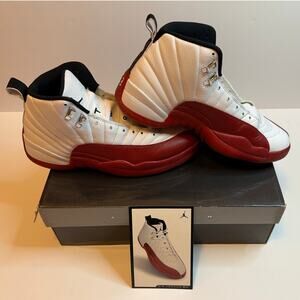Air Jordan 12 Retro Cherry  2009 130690-110  Men's Size:10 EXCELLENT CONDITION